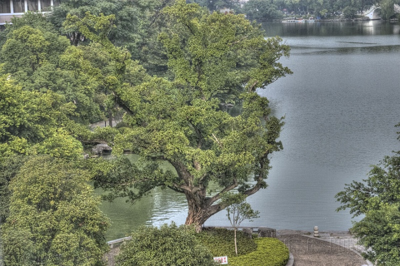 quilin24.jpg - There is a gorgeous lake in front of the hotel.
