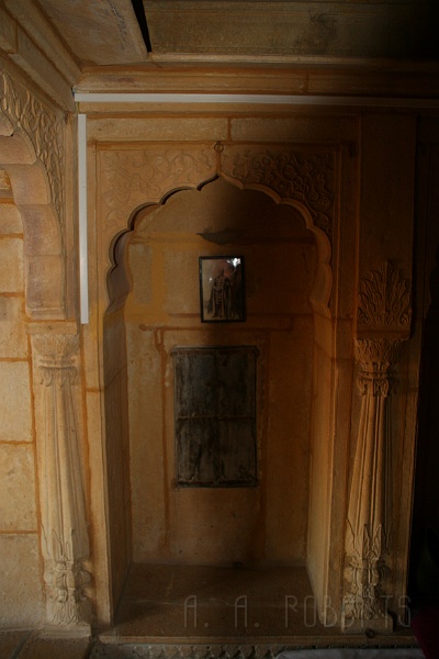 IMG_6189.JPG - This window opened into a central shaft which looked down into the reception area.