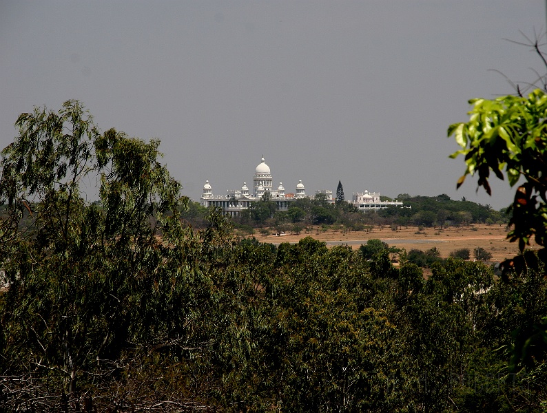 IMG_5632.JPG - This is a view of the Mysore Palace from the Chamundi Hills.